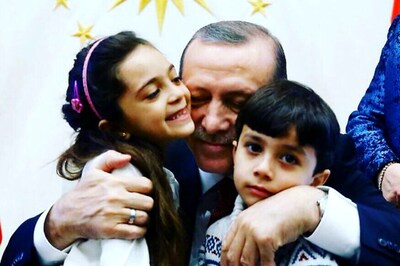 Syria's Twitter Girl Bana al-Abed Meets Turkish PM Erdogan