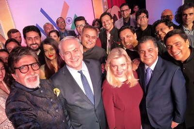 Netanyahu's Oscar Moment: Israeli PM Clicks Selfie With B-Town Stars