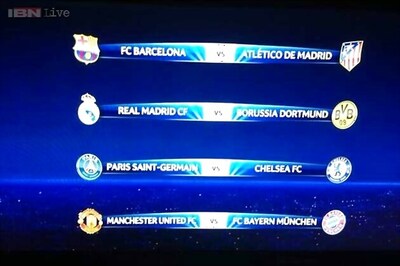 Champions League: Bayern get Man United, Real Madrid face Dortmund in quarters