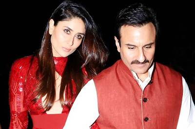 Kareena, Saif and Sara in Colour Coordinated Outfits Make for a Perfect Family Picture
