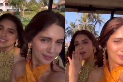 Rakul Preet Singh-Jackky Bhagnani's Wedding: Bhumi Pednekar And Sister Samiksha Twin In Co-Ords