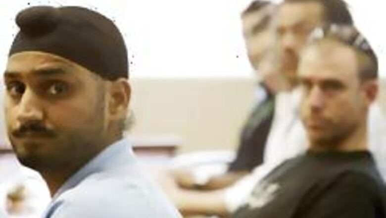Indian players asked to behave after Harbhajan row