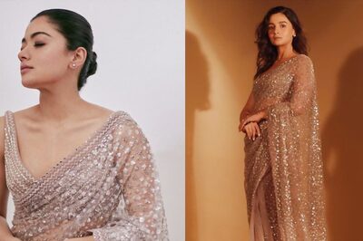 Fashion Face-Off: Rashmika Mandanna And Alia Bhatt Set Fashion Bar High In This Sequin Saree