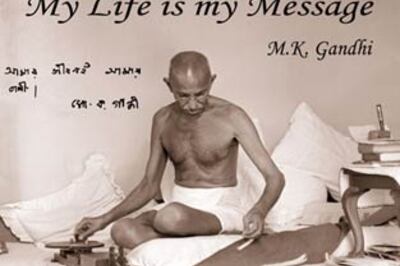 Mahatma Gandhi Africa's son: Zambian speaker