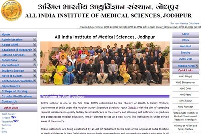 AIIMS Jodhpur Recruitment 2018 – 755 Jobs, Application Process to Begin Soon