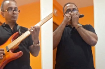 Man Plays National Anthem on Guitar, Harmonica to Celebrate Independence Day