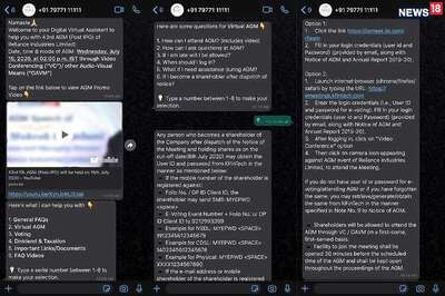 Reliance Industries AGM WhatsApp Chatbot Assistant Goes Live: Here Is How You Can Access It