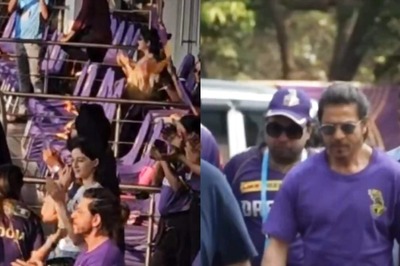 Shah Rukh Khan Arrives At Eden Gardens With AbRam, Suhana And Ananya For KKR Match, Video Goes Viral