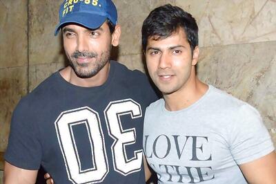 Snapshot: Arjun Kapoor, Varun Dhawan join John Abraham for 'Welcome Back' special screening