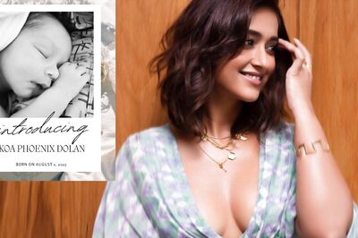 Ileana D'Cruz's Son Koi Phoenix Dolan Holds Her Finger In Their 1st Photo Together, See Post