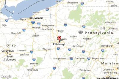 3 shot near Pittsburgh high school; gunman sought