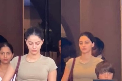 Suhana Khan, AbRam And Ananya Panday Spotted At Mumbai Airport As They Return From Kolkata Post KKR Match