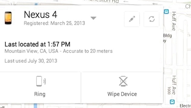 Google announces Android Device Manager to help users find lost devices