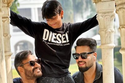 Baap, Beta aur Bhanja! Ajay Devgn's Pic With His Son and Nephew Is Cutest of All
