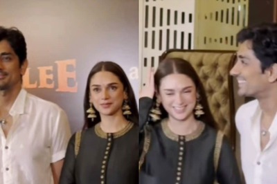 Aditi Rao Hydari, Siddharth Make Red Carpet Debut As Couple at Jubilee Event, Blush As Paps Say 'Lovely Jodi'