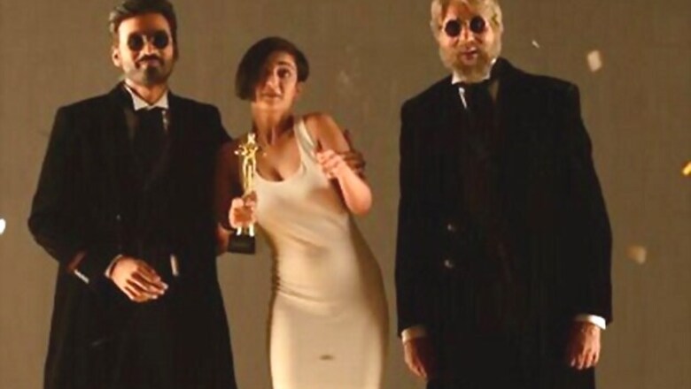 Jaya Bachchan and Gulzar launch the music for Amitabh Bachchan-Dhanush starrer 'Shamitabh'