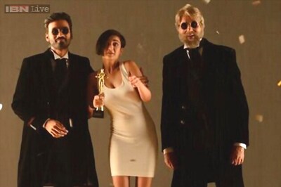 Jaya Bachchan and Gulzar launch the music for Amitabh Bachchan-Dhanush starrer 'Shamitabh'