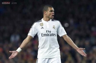 Real Madrid defender Pepe sidelined by thigh injury