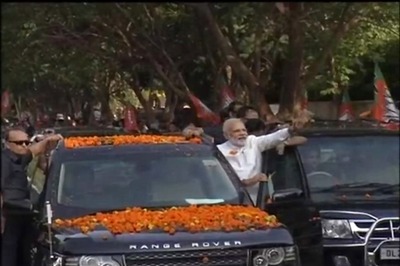 BJP National Executive Meet: PM Modi's Roadshow in Bhubaneswar