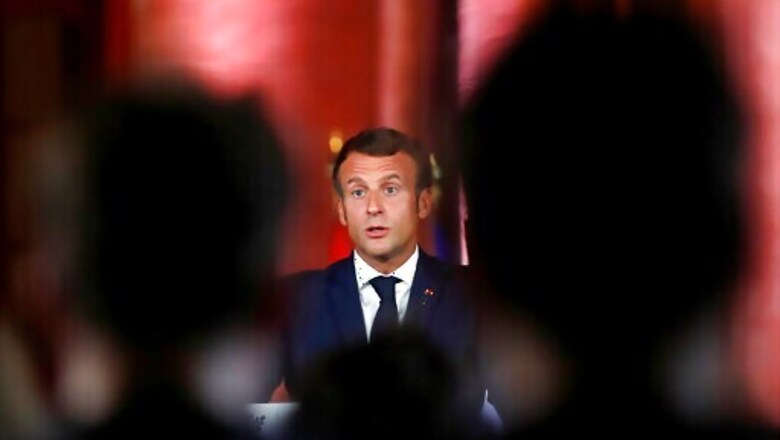 French Leader Arrives In Iraqi Capital On Official Visit