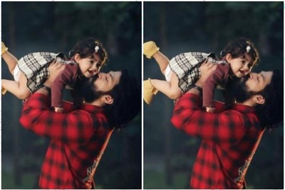 KGF Actor Yash Shares Adorable Pics of Daughter Arya on Her First Birthday