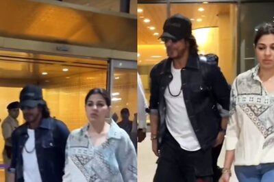 Shah Rukh Khan Rocks Casual Look as he Gets Papped at Airport Ahead of Dunki Release; Watch