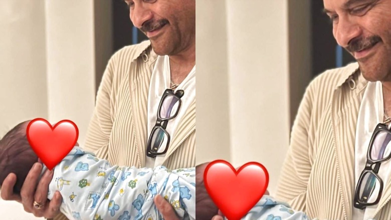 Sonam Kapoor Pens Birthday Note For ‘Best Dad’ Anil Kapoor; Posts Unseen Pic Of Vayu With Grandpa