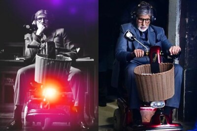 Big B's 'Toy Boy' Moment: Amitabh Bachchan Tests Savvy New Option to Go Around the Set