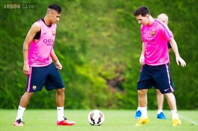 Messi, Neymar fit for Barcelona's La Liga game against Athletic Bilbao