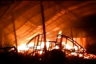 Blaze at Tent Godown in Delhi, 12 Fire Tenders Rushed