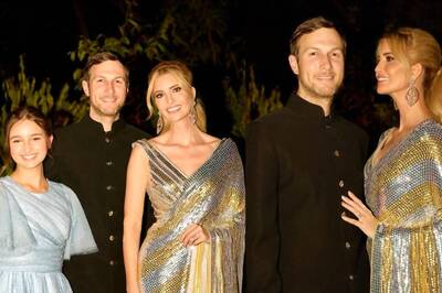Anant Ambani And Radhika Merchant Pre-Wedding Bash: Ivanka Trump Lights Up The Town In A Manish Malhotra Saree