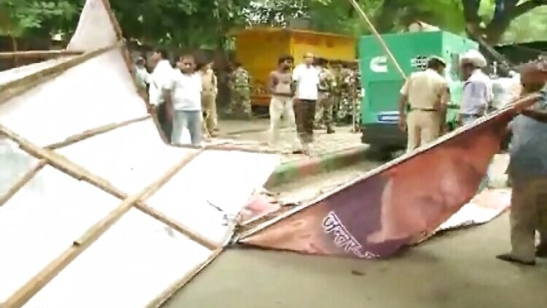 Scuffle at Jantar Mantar after police evict ex-servicemen to sanitise area ahead of Independence Day