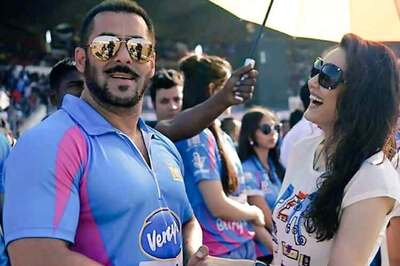Snapped! Salman Khan, Preity Zinta are all smiles as they reunite at the CCL match