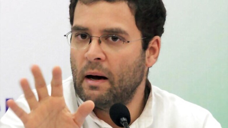 Congress won't support Third Front to form government: Rahul Gandhi