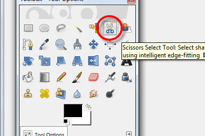 How to Use Scissors in Gimp