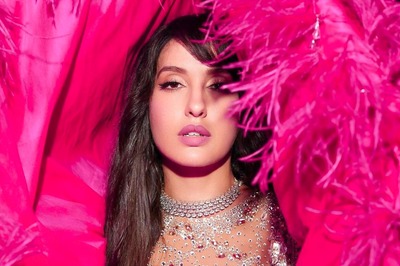 Nora Fatehi Takes Over FIFA World Cup Qatar in a Custom Falguni Shane Peacock Catsuit