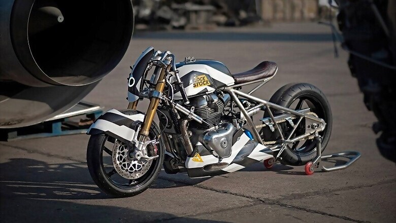 Royal Enfield 650 Interceptor Based Lock Stock Customized Motorcycle - Detailed Imaged Gallery [Video]