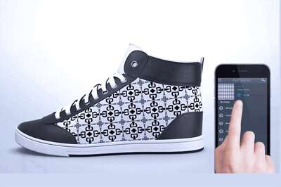 Digital shoes that you could design with an app