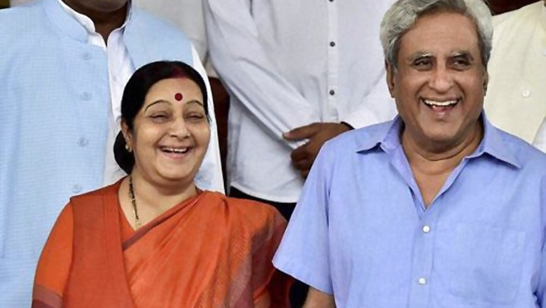 'Convey My Regards to Your Wife': Sushma Swaraj's Husband in Emotional Appeal to Troll