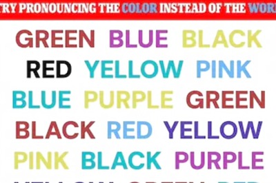 Say The Colour, Not The Word; You Have 25 Seconds