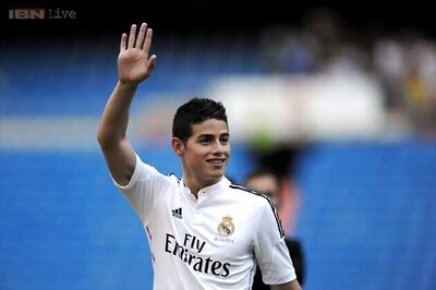 James Rodriguez hopes World Cup form continues at Real Madrid