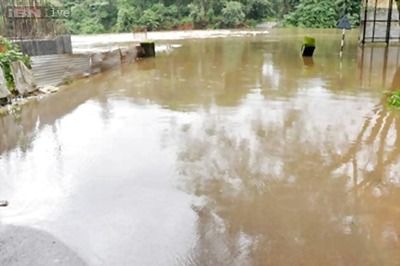 Snapshot: Heavy rain in coastal and hill districts of Karnataka