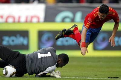 Football WC warmup: Spain beat Saudi Arabia