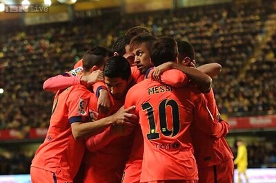 Barcelona beat Villarreal 3-1, reach Copa del Rey final