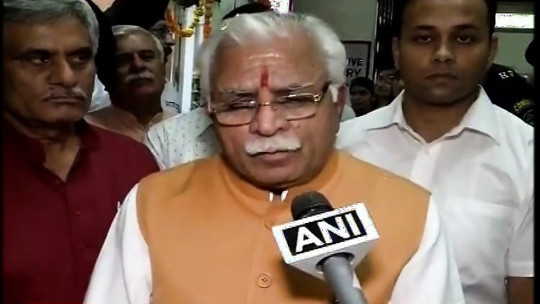 No controversy over beef ban in Haryana: Khattar