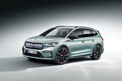 Skoda Enyaq iV Electric Crossover With 500-Km Range Unveiled Globally
