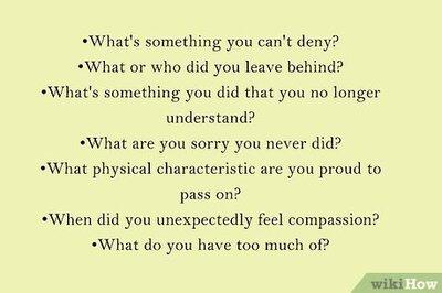 How to Write a Memoir