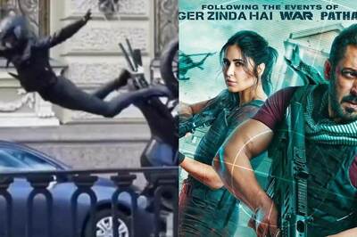 Tiger 3: Katrina Kaif Jumps Off a Bike To Perform a Top-Notch Action Scene; Photo From Sets Goes Viral