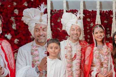 Dalljiet Kaur Marries Nikhil Patel In Dreamy Wedding Ceremony; Holds Stepdaughter Close In Family Pic
