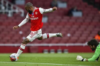Arsenal vs Liverpool: Alexandre Lacazette Brace Ends Reds' Hopes of Breaking PL Points Record